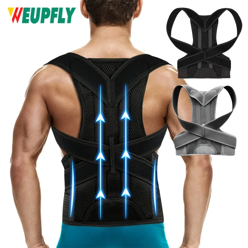 Posture Corrector for Women and Men,Adjustable Back Brace,Breathable Back Support straightener,Providing Pain Relief from Lumbar