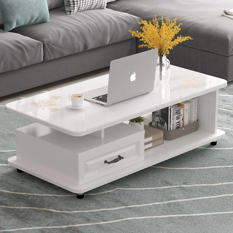 Modern Italiano Coffee Table Leisure Mobile Designer Tiny House Coffee Tables Apartment Center Mesa Auxiliar Office Furnitures