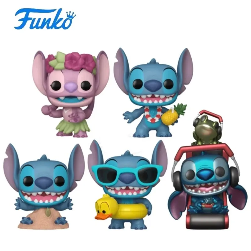 FUNKO POP Disney Lilo & Stitch figura de vinilo periférico Stitch figura de acción modelo muñeca juguetes coleccionar adornos