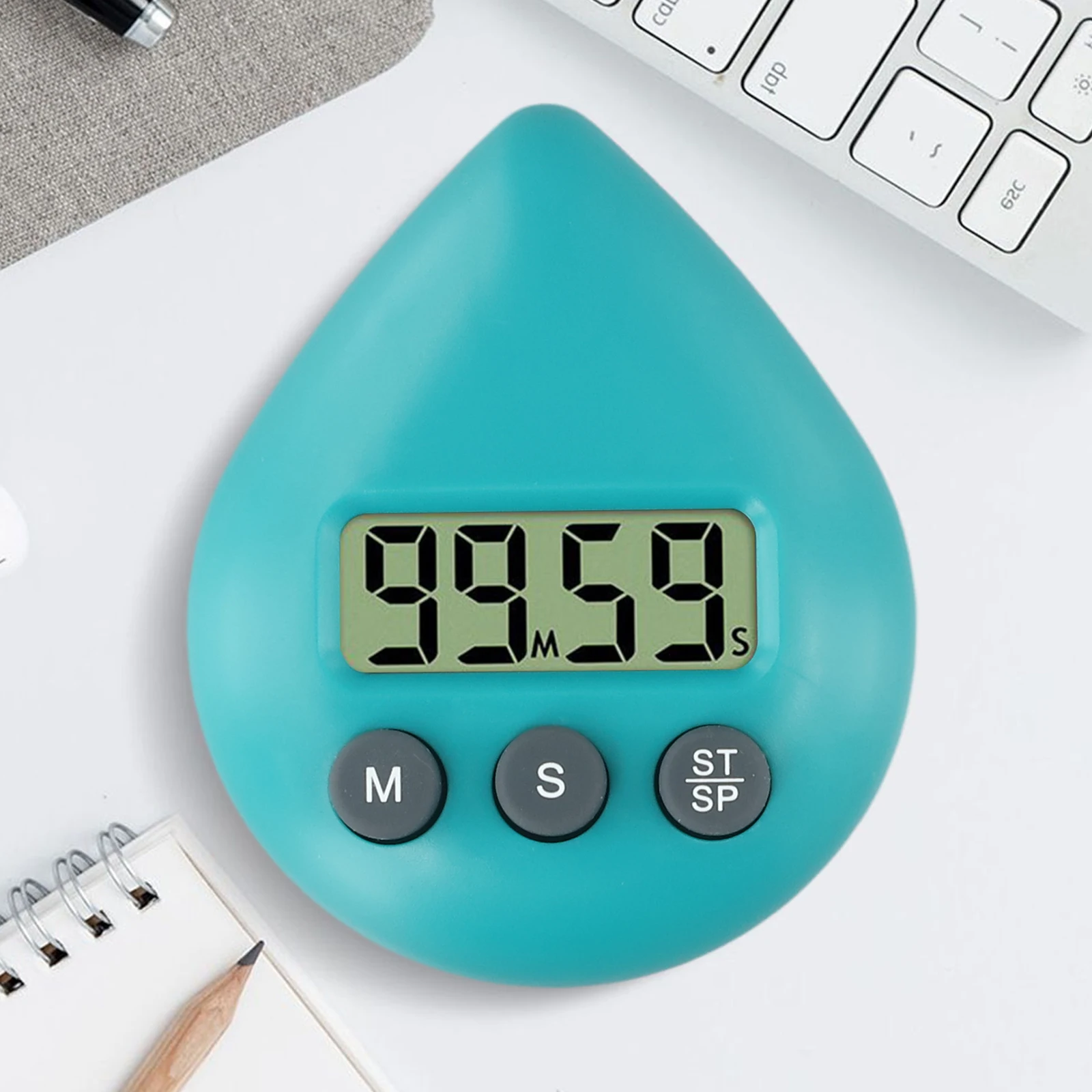 New DIGITAL KITCHEN TIMER Three Color Splash Proof Energy Saver Digital Timer Home Garden Bath Other Bathroom Items