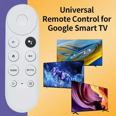 4K Voice Control Remote for Google Chromecast G9N9N Streaming Media Player TV Control Replacement Compatible