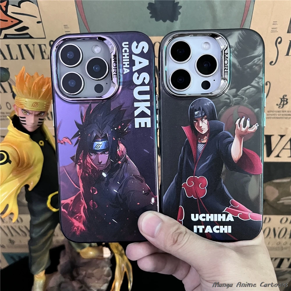 

Japan Anime Naruto Uchiha Itachi Phone Case for iPhone 12 13 14 15 16 Pro Max 16pro 15pro 14pro Sasuke NARUTO Cover Cases