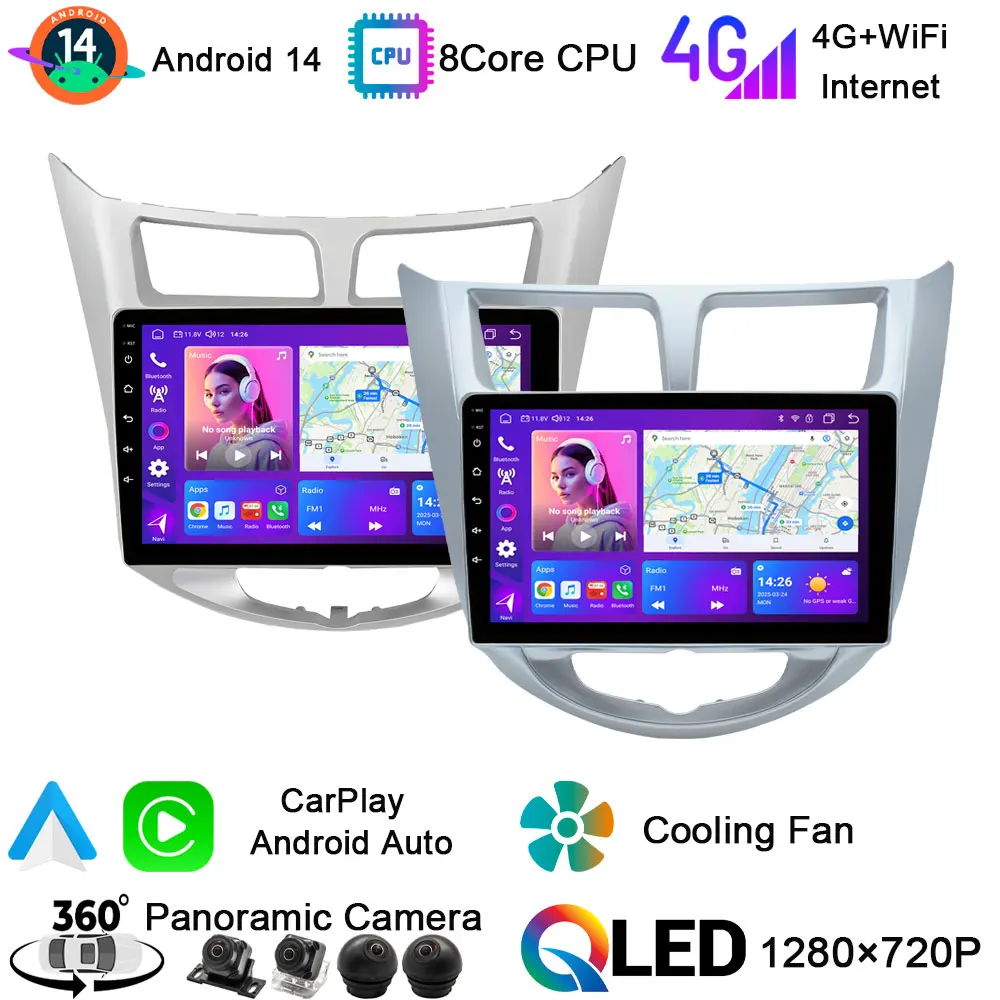 Android14 Car Gps M…