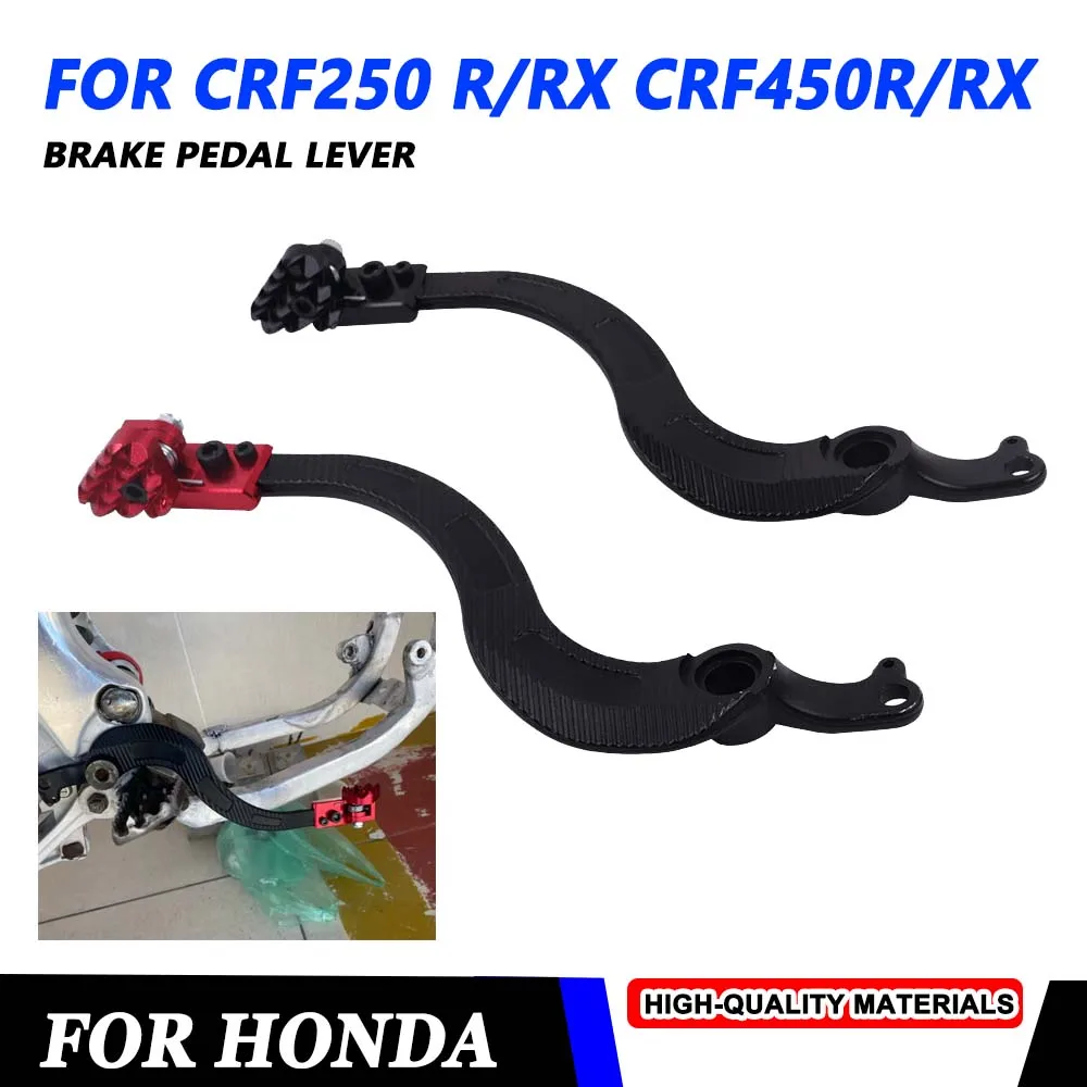 Motorcycle Rear Foot Brake Pedal Lever For Honda CRF250R CRF450R CRF450RX CRF250RX CRF 250R 450R CRF 250 R 450 R CRF 450RX 250RX