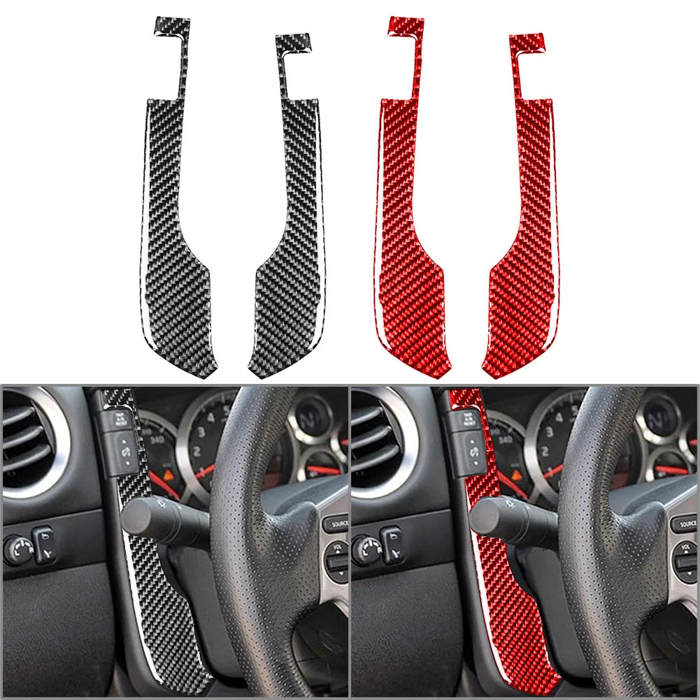 2Pcs Car Interior Speedometer Side Cover Trim Stickers For Nissan GTR R35 2008 2009 2010 2011 2012 2013 2014 2015 2016