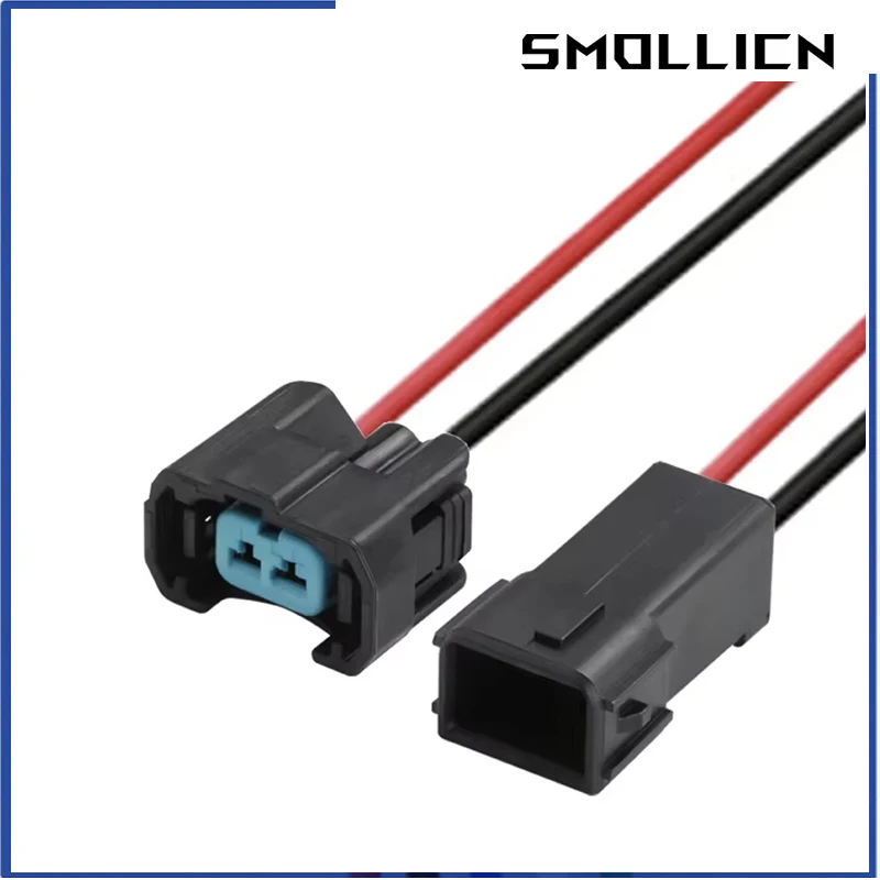 1 Set 2 Pin 6189-0553 Auto Fuel Injector OBD2 Waterproof Wire Connector Car Electrical Plug 1996-2002 For CRV Civic NH1