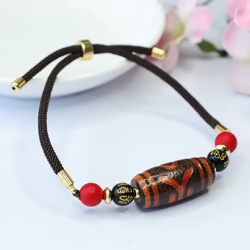 Noble Dzi Bead Agat… - image