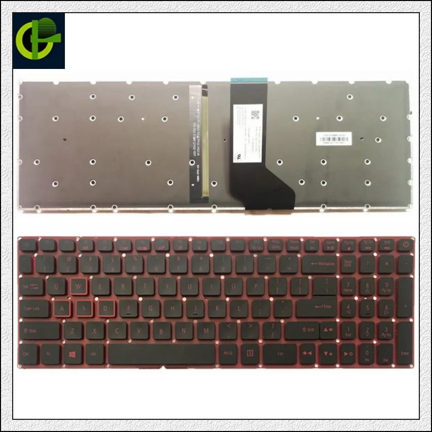 

New for Acer Nitro 5 AN515-41-11CP AN515-41-F6T3 AN515-41-F6VS AN515-41-19HM AN515-41-53YW laptop Keyboard US backlit