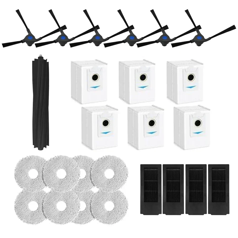 

Complete Kit of Replacement Accessories Compatible with For Ecovacs X2 For Omni Vacuum Cleaner to Maximize Performance