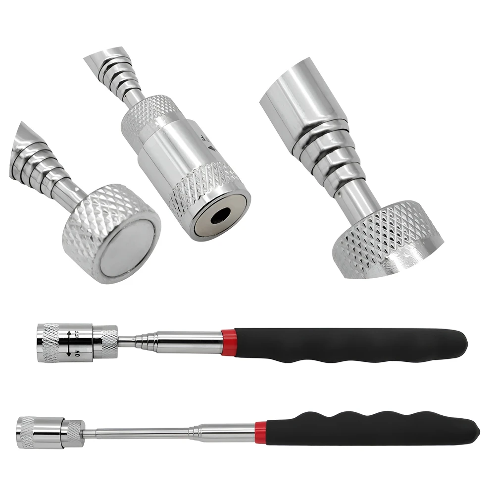 1Pc Mini Portable Telescopic Magnetic Magnet Pen Handy Tool Capacity for Picking Up Nut Bolt Extendable Pickup Rod Stick