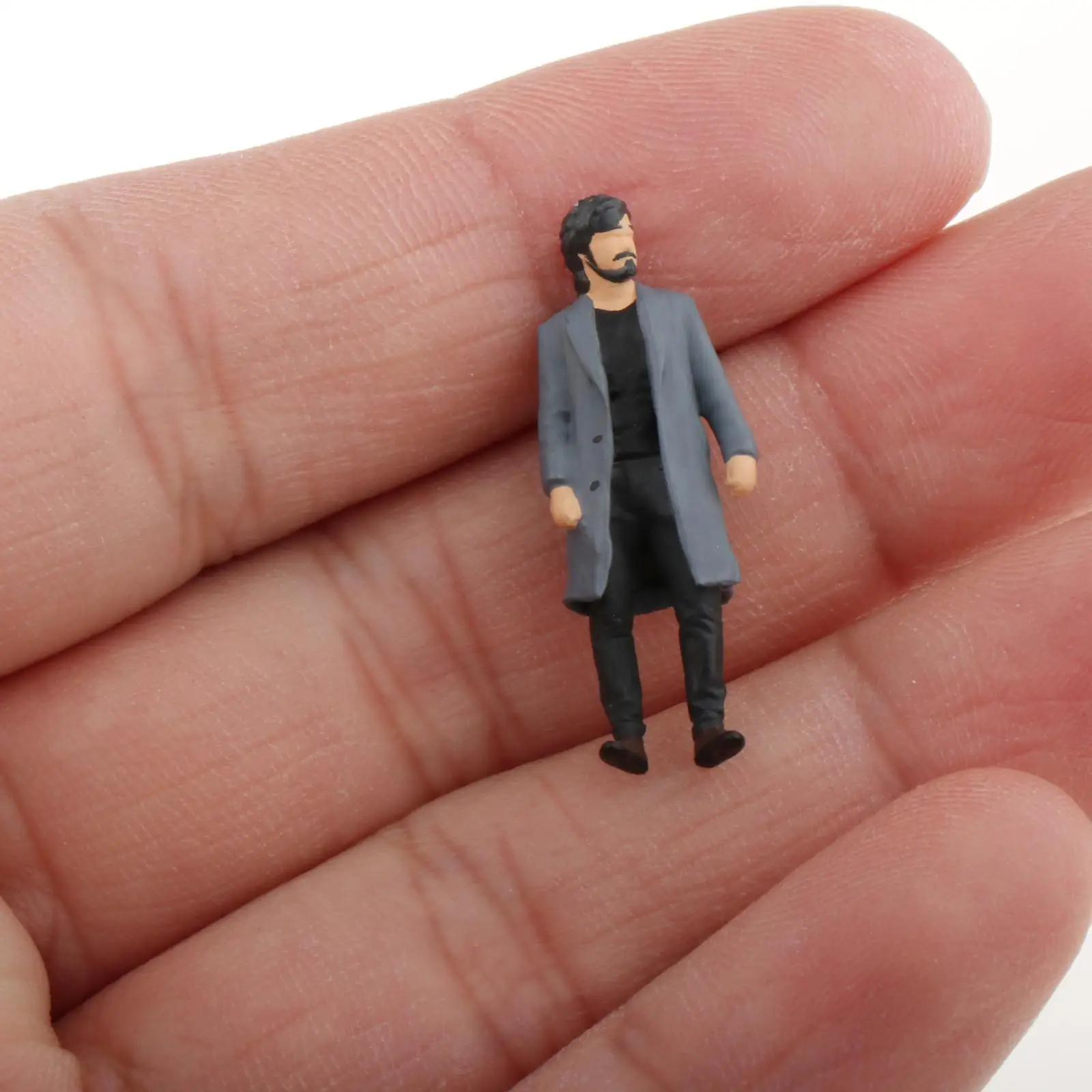 

1pc Diorama Figure Jacket Men Scenario for Desktop Decor Accessories