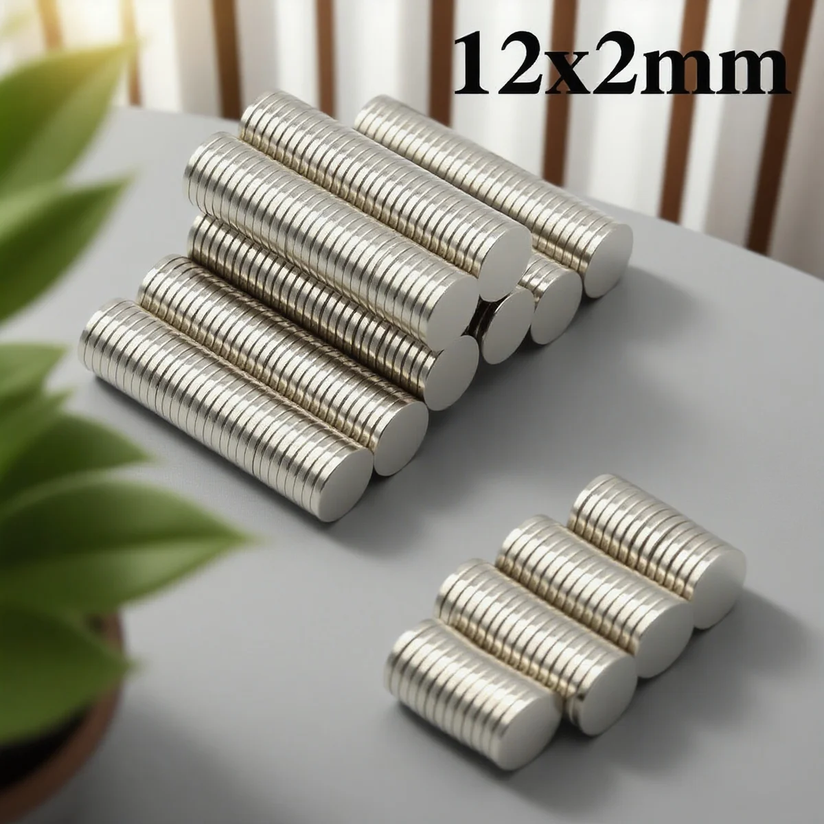 

12x2mm strong round Refrigerator Magnets imanes para manualidades for Refrigerator, Office, DIY