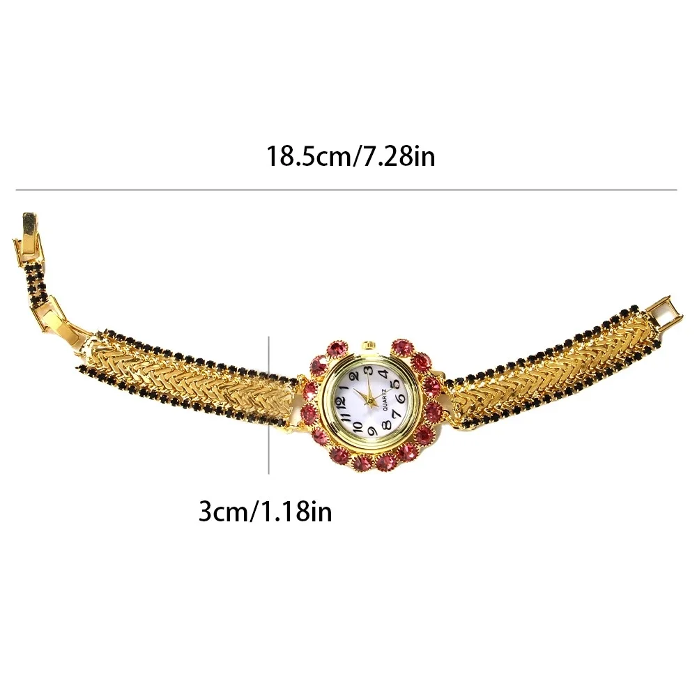 Роскошные женские часы, золотой браслет, кварцевые часы, женские модные часы из сплава со стразами, женские часы-браслет, платье, наручные часы, подарок