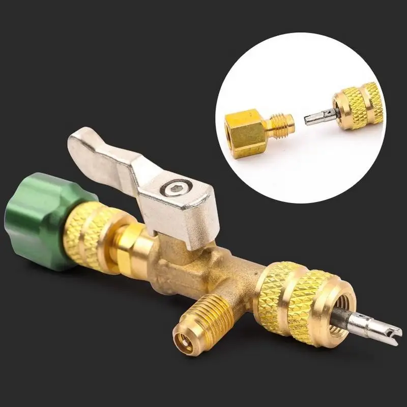 Haushalt Klimaanlage Ventil Core Laden Entladen Werkzeug HS1430 Ventil Core Schlüssel Kein Kältemittel Leckage Reparatur Werkzeug