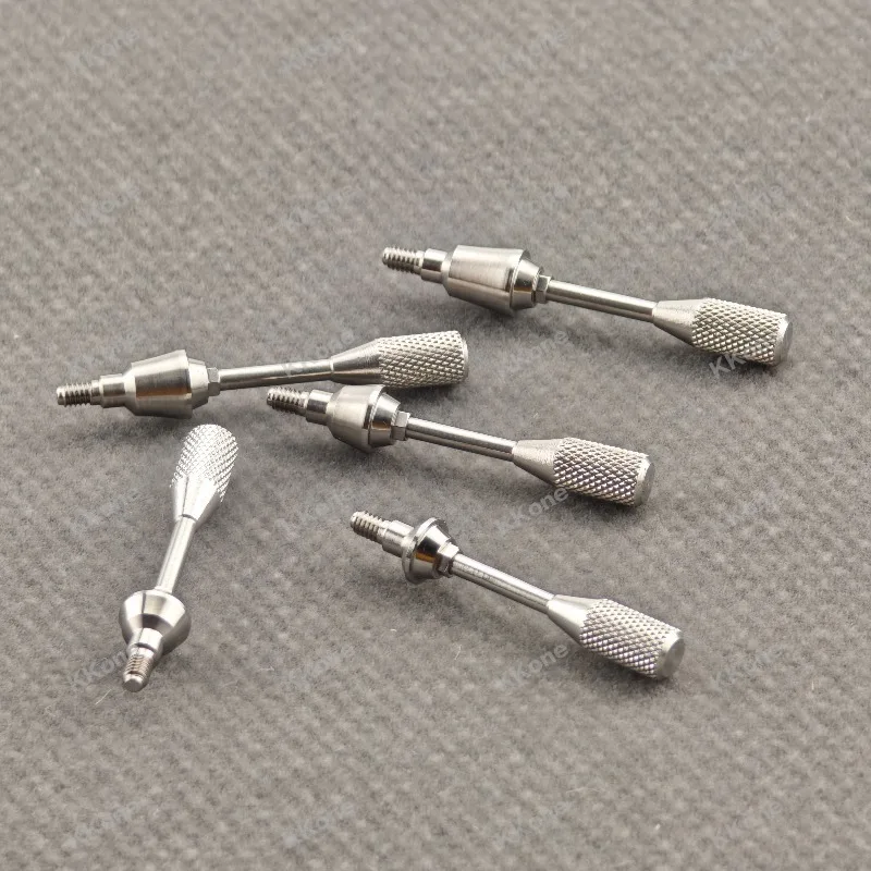 10Pcs Dental Multi Unit Straight Titanium Abutments For Adin Dental Implant Accessories High Quality Titanium Alloy