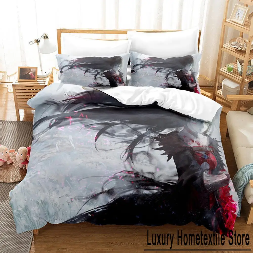 

Tales of Berseria Bedding Set Single Twin Full Queen King Size Bed Set Adult Kid Bedroom Duvet cover Sets 3D Anime Bed Sheet Set