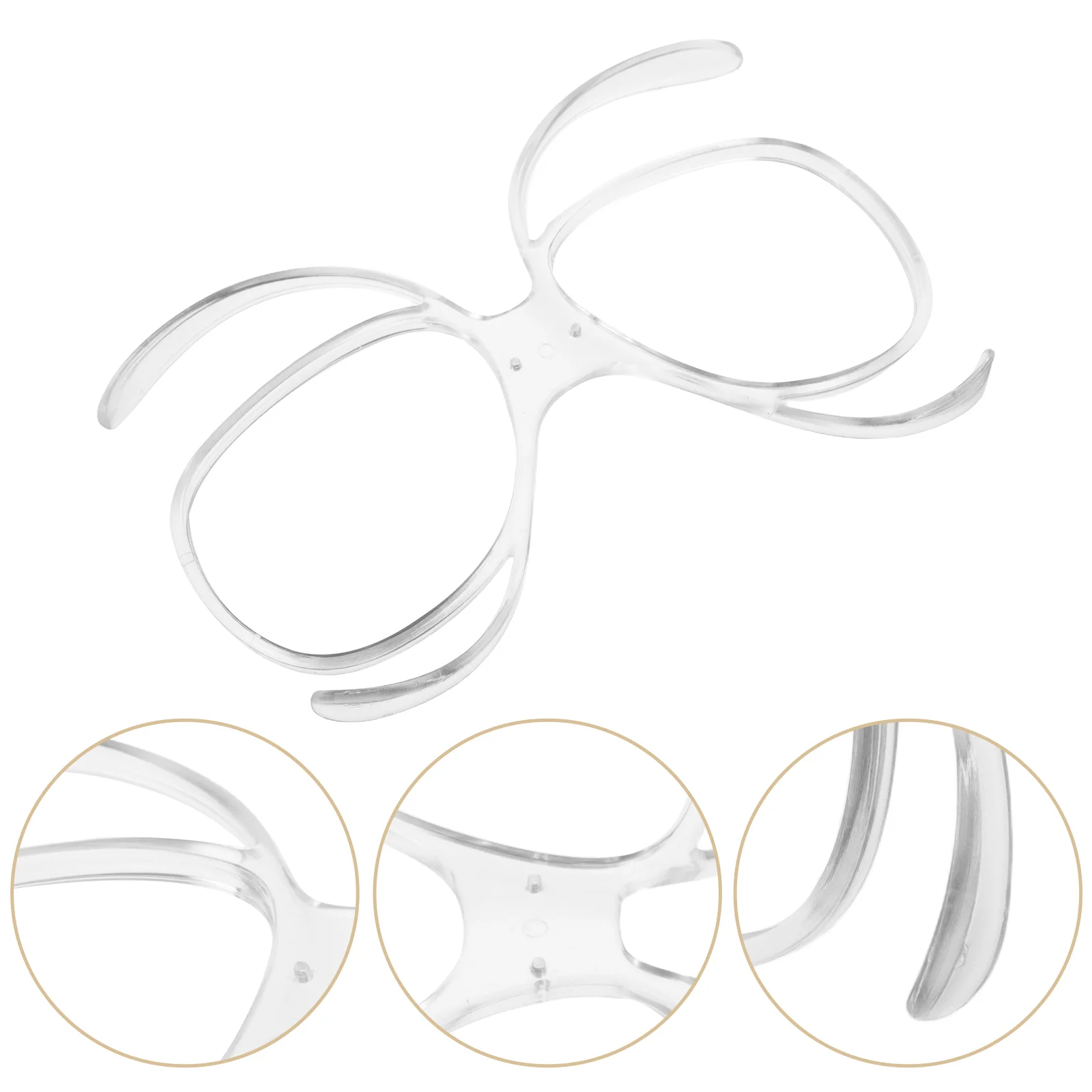 Ski Goggles Myopia Inner Frame Insert Snow Skiing Accessories Impact Resistance Glasses Adapter Winter Mask