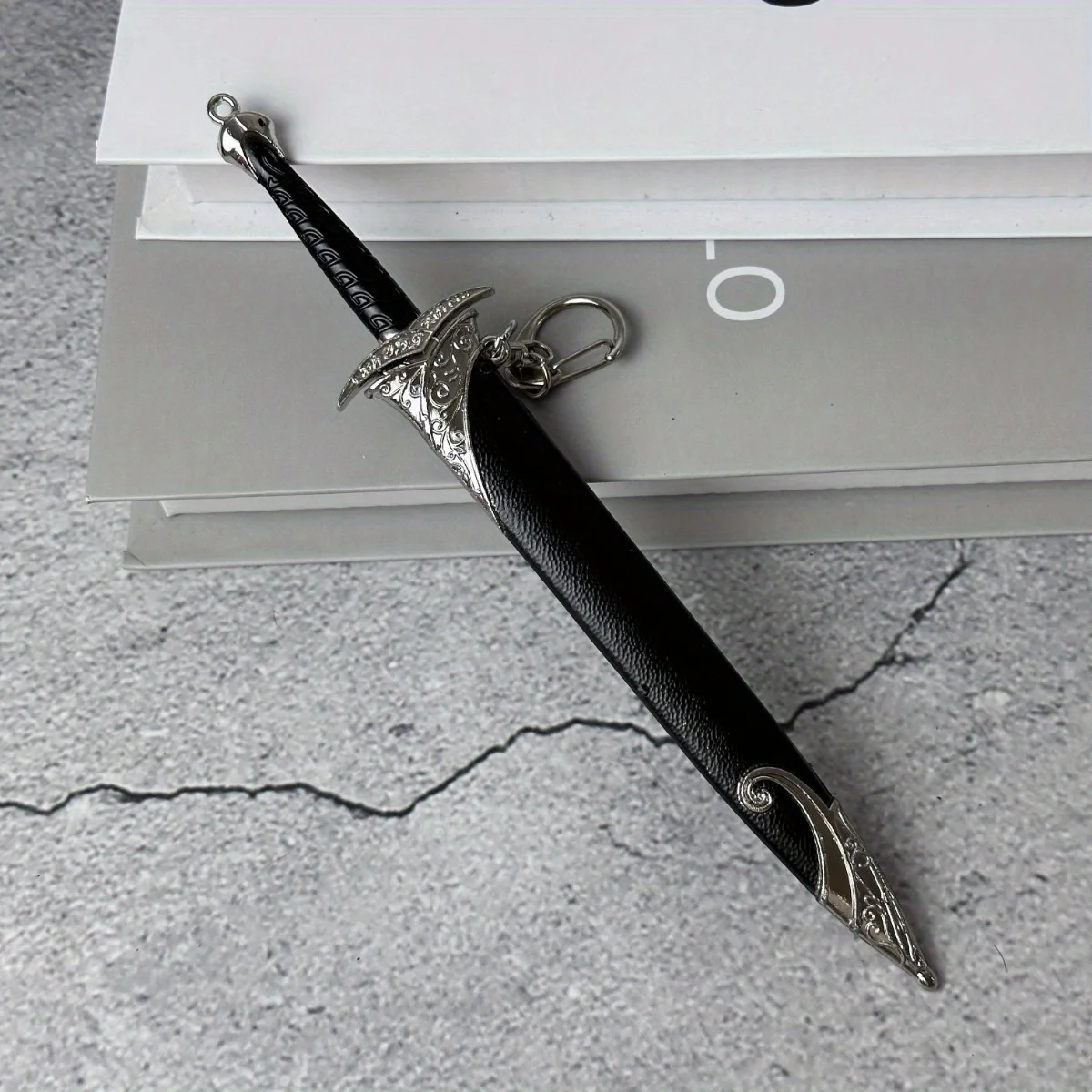 6.7inch Ring Baggins Katana Aragorn Sword Real Japanese Katana Medieval Glamdring Narthil Metal Ninja Knife Samurai Sabre Gift