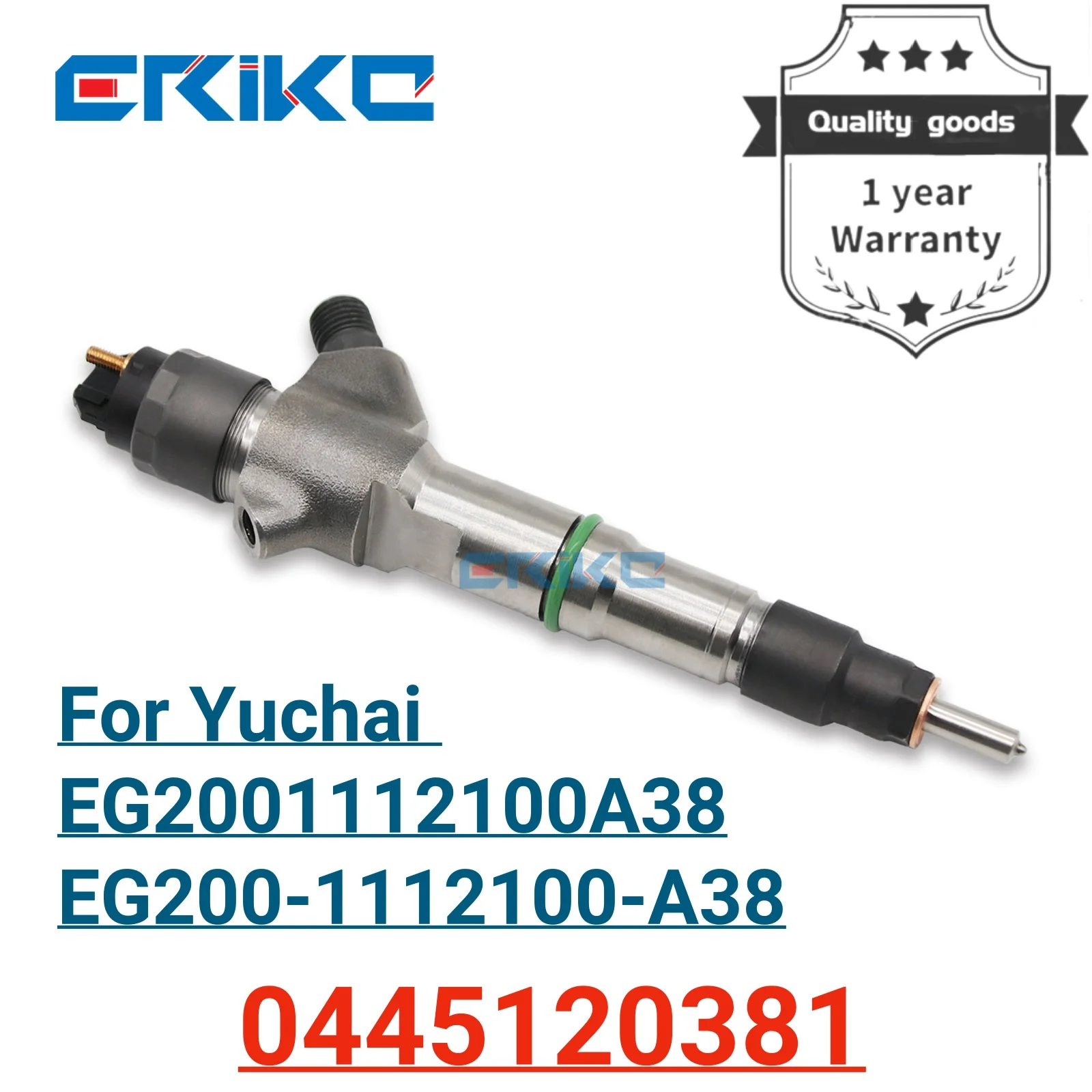 

0445120381 Common Rail Injector 0 445 120 381 Nozzle Injector 0445 120 381 for Yuchai EG200-1112100-A38 / EG2001112100A38