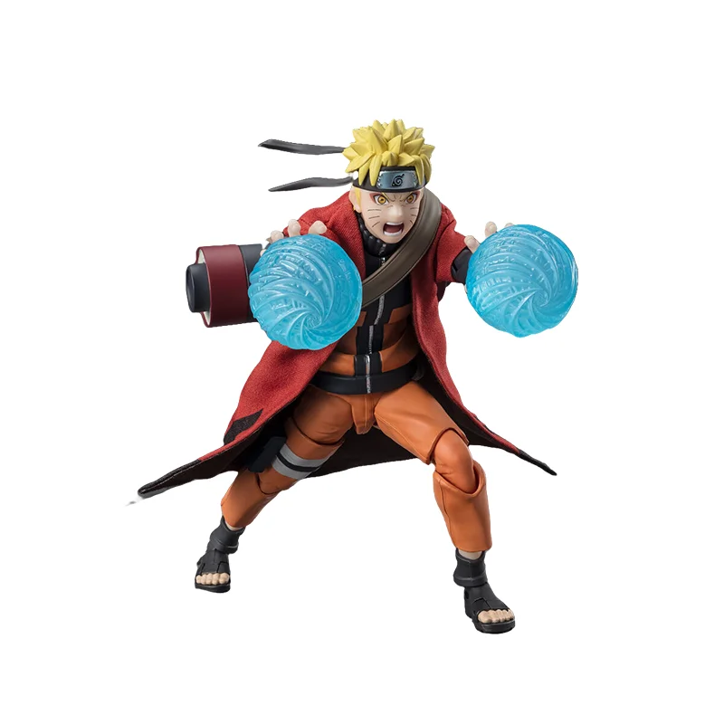 Spot Direktlieferung Bandai Original Anime NARUTO Modell SHF NARUTO UZUMAKI Action Figure Sammeln Spielzeug Für Kinder Geschenk