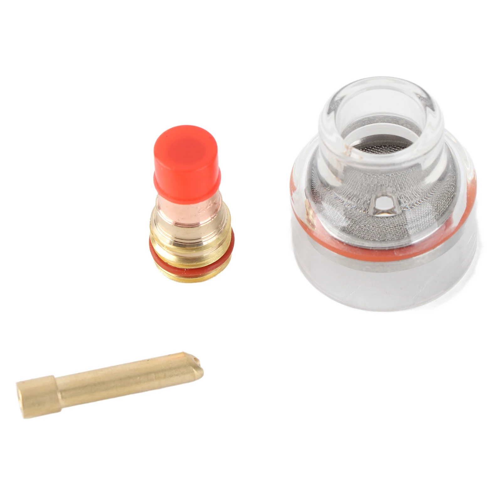 Aksesoris Kit Obor Las WP Collet WP Torch Glass Cup WP Torch Gas Lens Collet Glass Cup untuk WP‑17/18/26 WP Torch Kit
