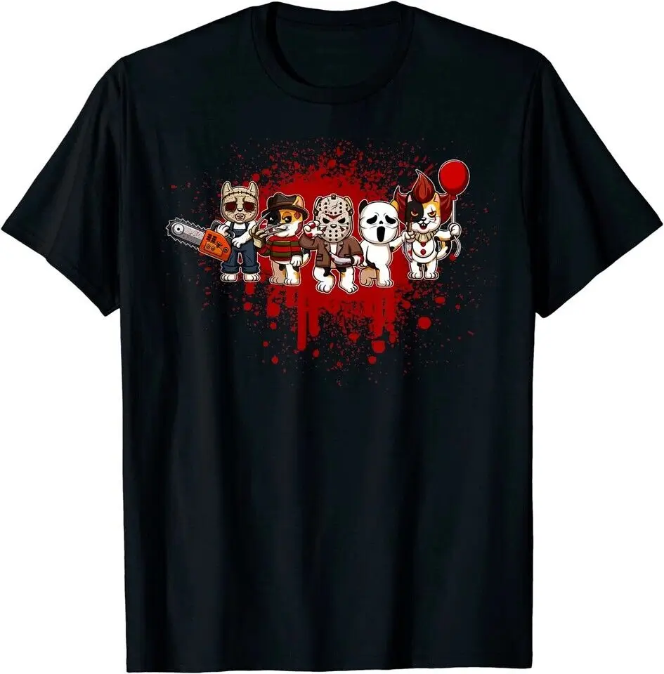 

NEW LIMITED My Little Horror Crew - Halloween Calico Cat T-Shirt