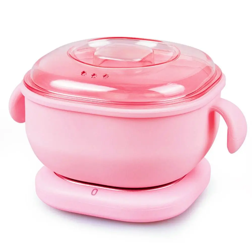 400ml Foldable Wax Heater Heating Melting Depilator Hair Removal Wax Machine Portable Non-Stick Pan Silicone Wax Warmer Wax Bean