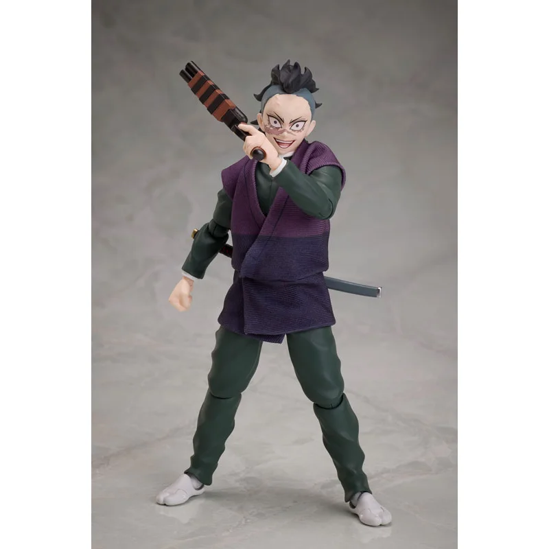 Original Aniplex BuzzMod Demon Slayer Kimetsu no Yaiba Shinazugawa Genya 1/12 In Stock Anime Collection Figures Model Toys