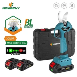 NewBeny 30mm potatore elettrico senza spazzole 4 ingranaggi Cordless palmare frutteto arbusto potatura rami di albero taglierina per Makita 18VBattery