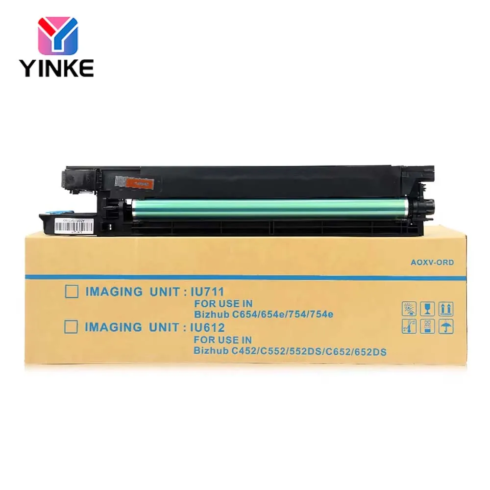 1PCS DR612 IU612 Drum Unit For Konica Minolta Bizhub C452 C552 C652 452 C552 652 Original disassembly Imaging Unit 95% New