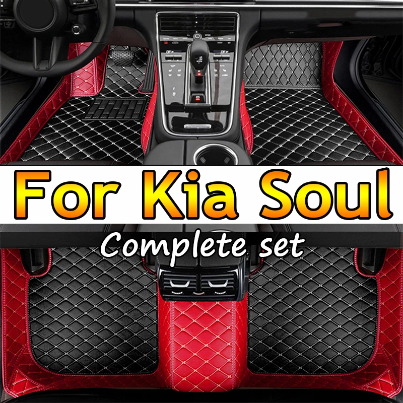 

Car Floor Mats For Kia Soul 2010 2011 2012 2013 2014 2015 2016 2017 Custom Auto Foot Pads Carpet Cover Interior Accessories