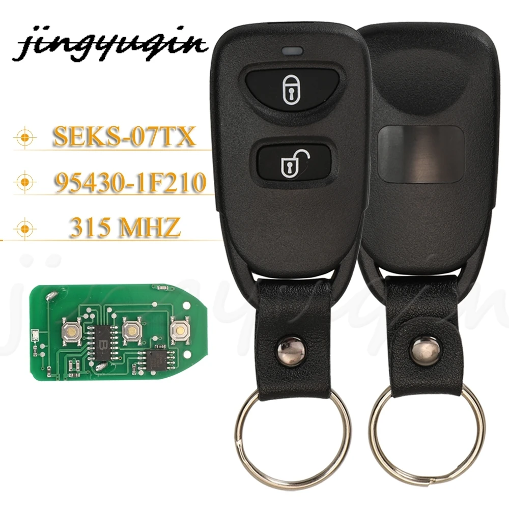 Jingyuqin 2 أزرار الذكية مفتاح السيارة عن بعد فوب 315MHZ SEKS-07TX 95430-1F210 لكيا سبورتاج الروح