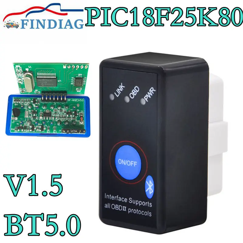

Высокое качество ELM327 V1.5 BT5.0 ELV ESL Эмулятор блокировки рулевого управления без программирования Plug-and-start Mini PIC18F25K80 12 В Газ Android/iOS