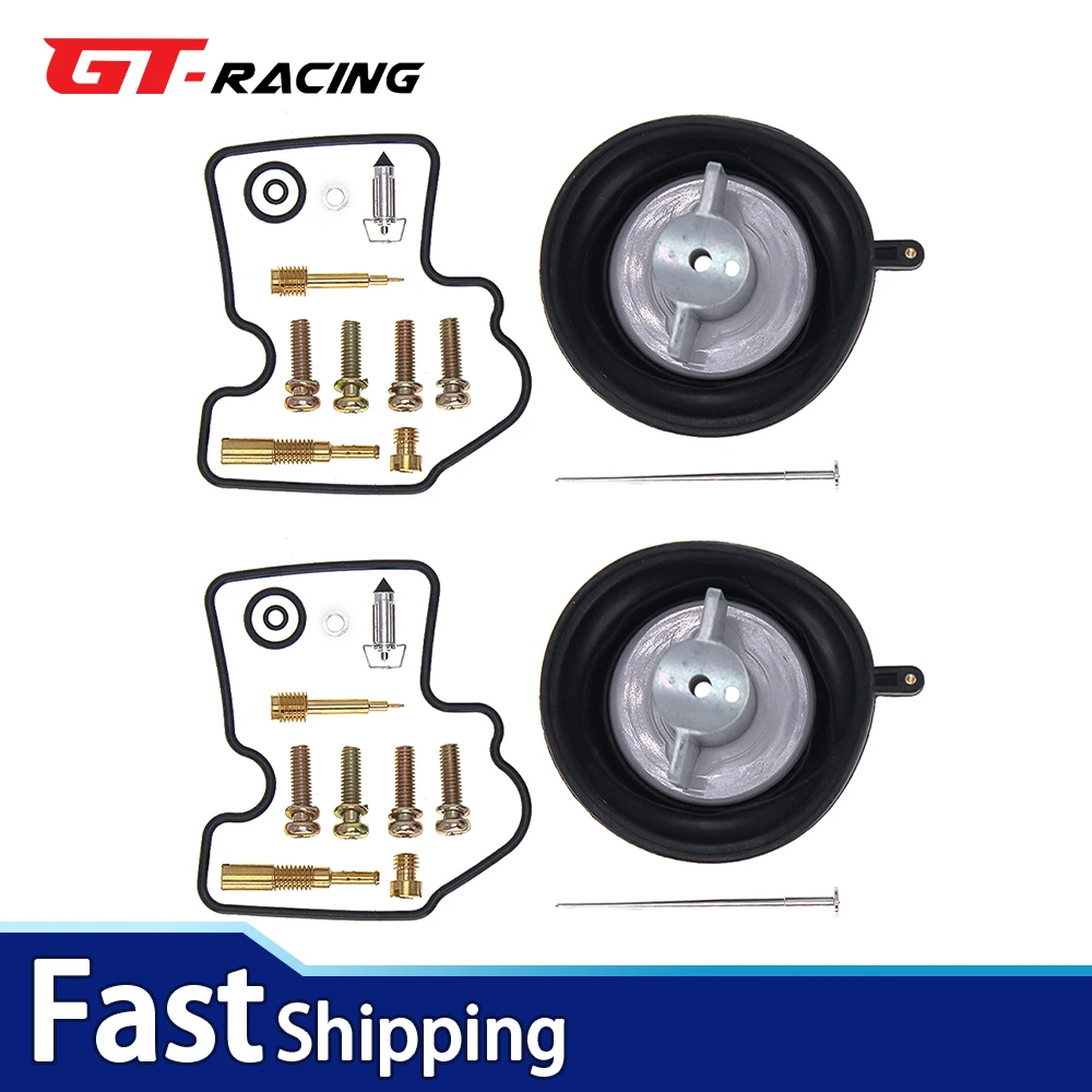 

2X For Arctic Cat 650 V2 2004 2005 2006 4x4 Automatic Carburetor Rebuild Repair Kit