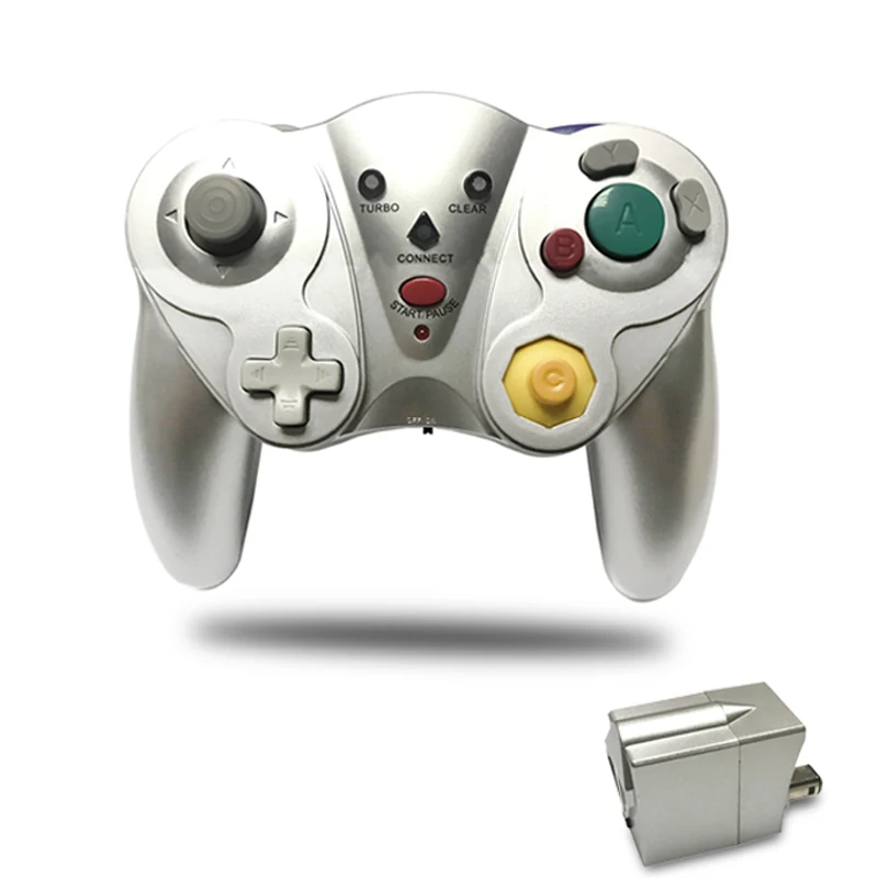 Manette de jeu sans fil 2.4 ghz pour GameCube NGC