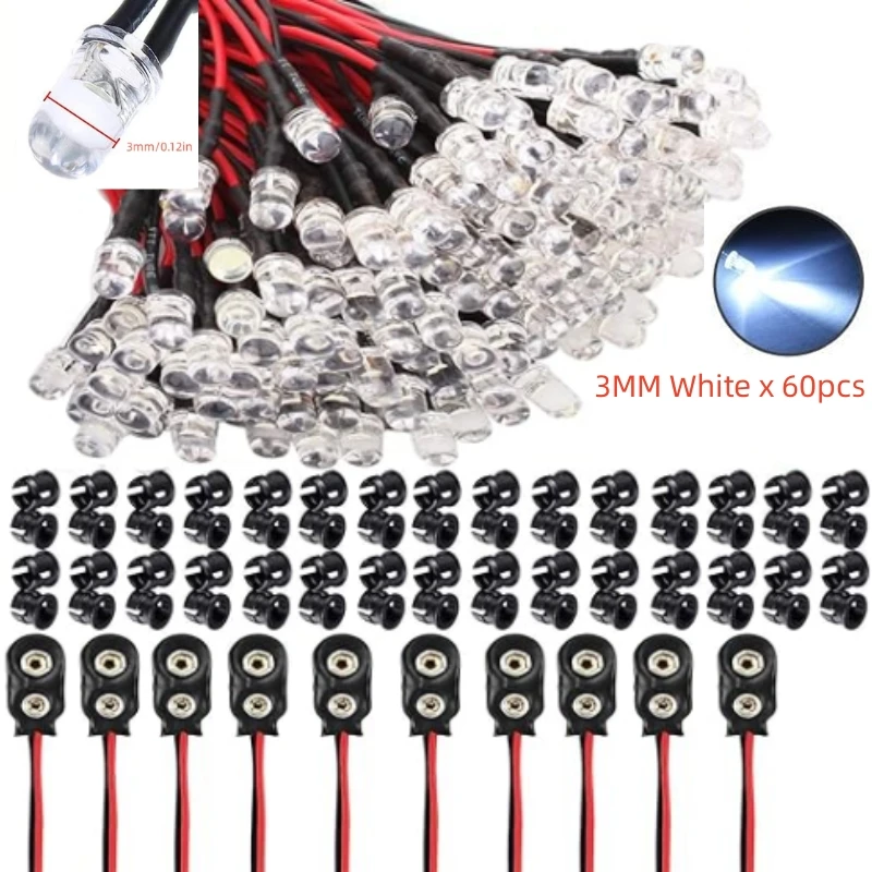 60Pcs 3Mm 5Mm Round…