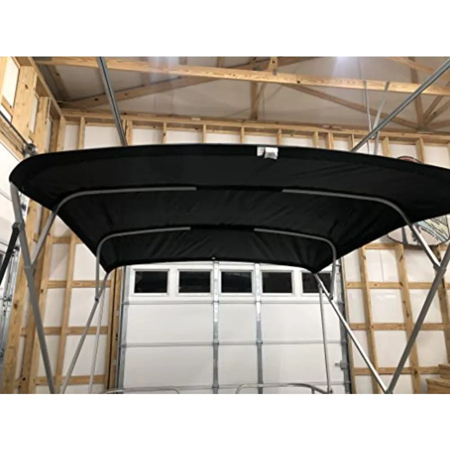 

Сменный тент для бимини-топа с чехлом, черный, 10 футов (3 м) в длину x 8,5 футов (2,6 м) в ширину, 16 унций, 4 крепления, подходит для моделей 97-103 с широкими рукавами на молнии.