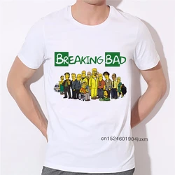 Breaking Bad T Shirts Men funny Man T-Shirts O Neck casual tshirt US Size Tops Factory outlets can be customized