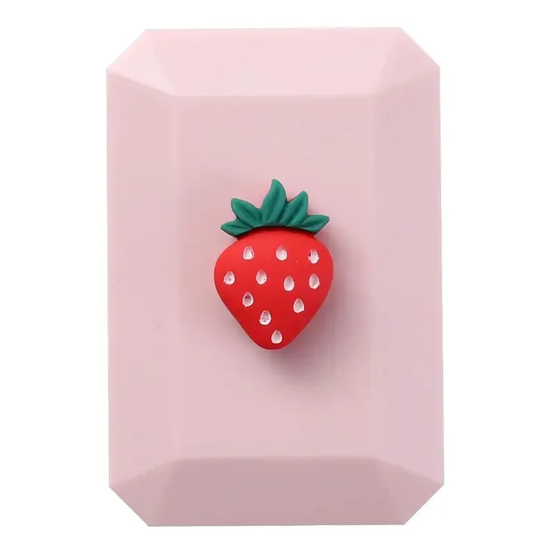 Square Cartoon Myopia Contact Lens Case Cute Double Case Contact Lens Storage Companion Box Mini Portable Care Box