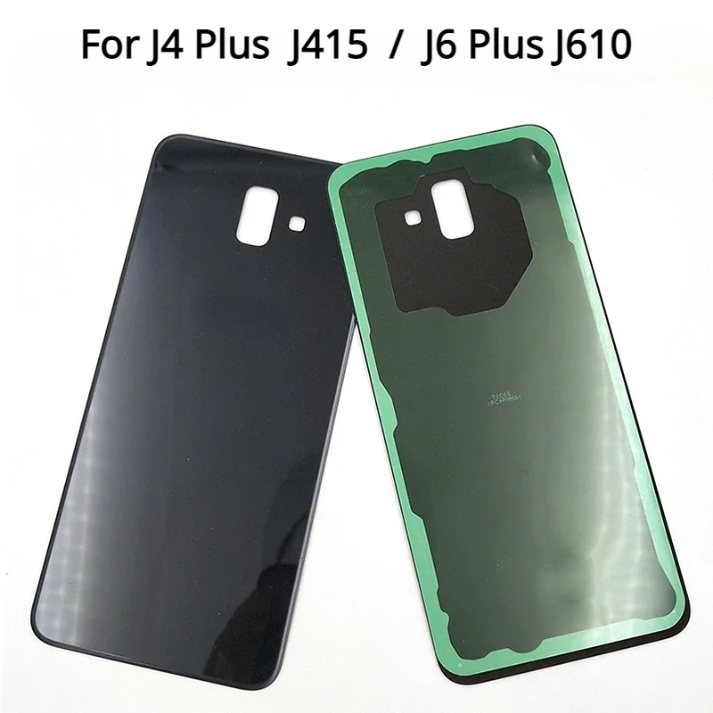 

Back For Samsung Galaxy J4 Plus J4+ J415 J415F J6 Plus J6+ J610 J610F Battery Cover Housing Door Rear Case Repair Parts