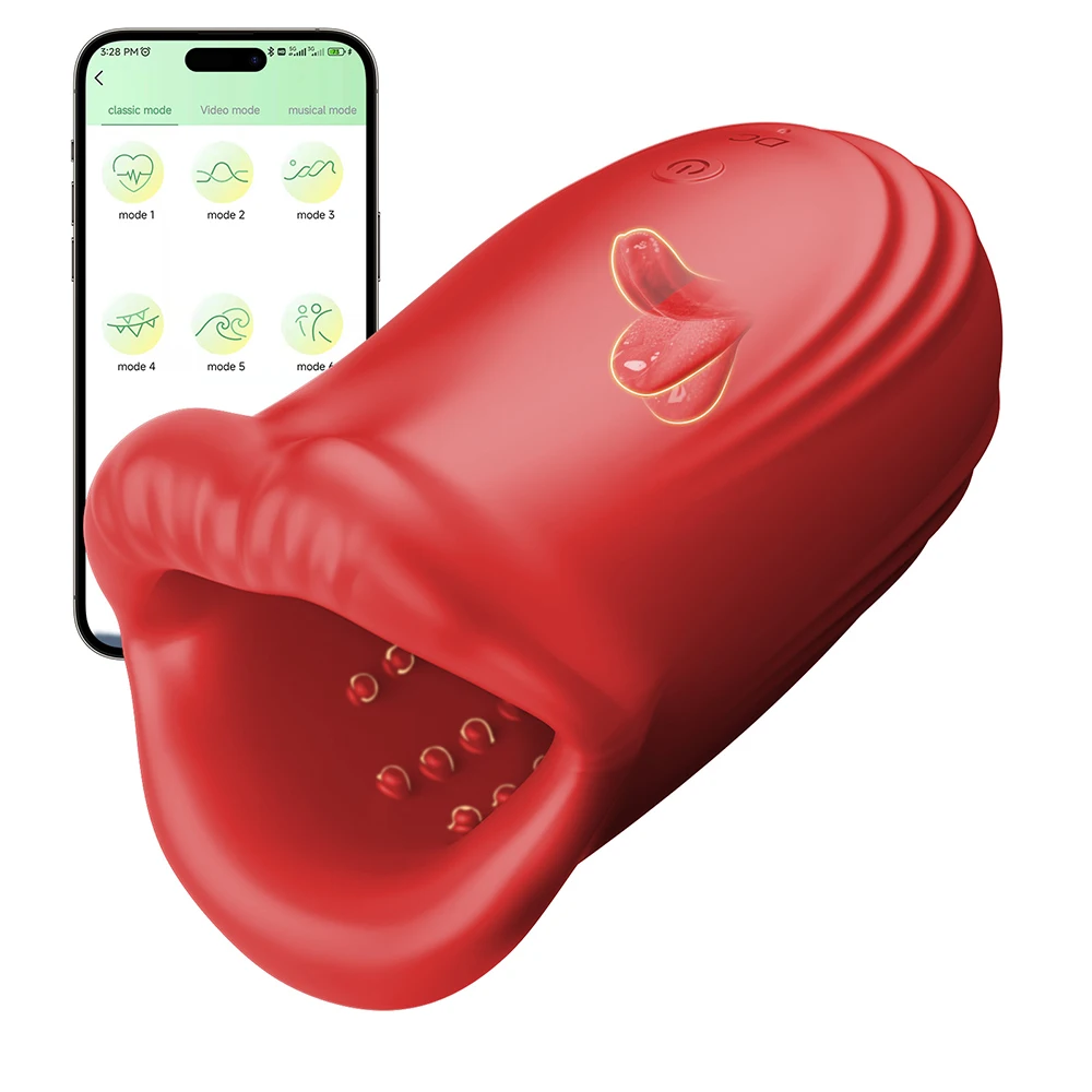 Male Masturbator Toys Automatic Masturbation Cup For Men Deep Throat Realistic Oral Vagina Blowjob Heating Vibrating Sex Machine view 6