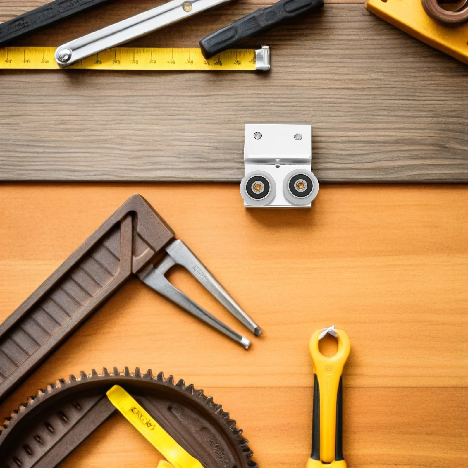 

Heavy Duty Sliding Door Pulley 150Kg Capacity Smooth Operation For Wardrobe Closet Barn Doors Aluminum Alloy Track Roller