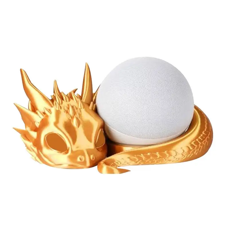 Dragon Stand for Echo Dot 4th/5th Gen, 3D Printed Smart Speaker Holder and Exquisite Desktop Decoration