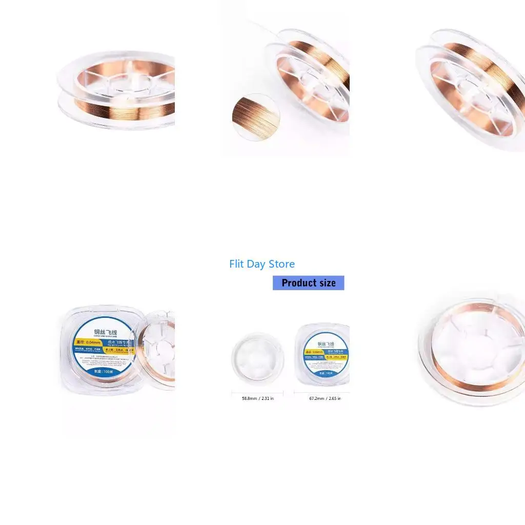 F92C Fine Copper Wire Jumper for Accurate Soldering of Phone and Tablet Motherboards