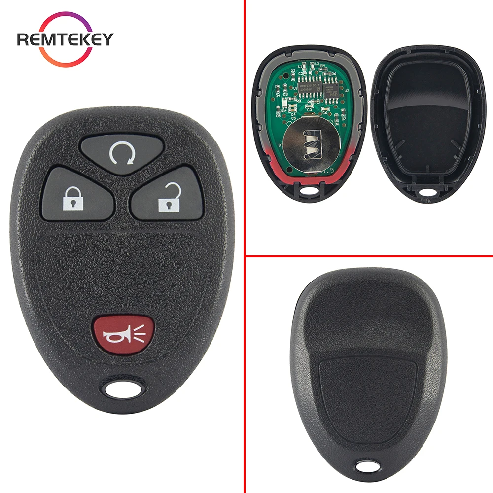 

REMTEKEY FCC KOBGT04A Remote Control Keyless Entry Fob 315Mhz for GM Buick Terraza Chevrolet HHR Uplander Pontiac Montana