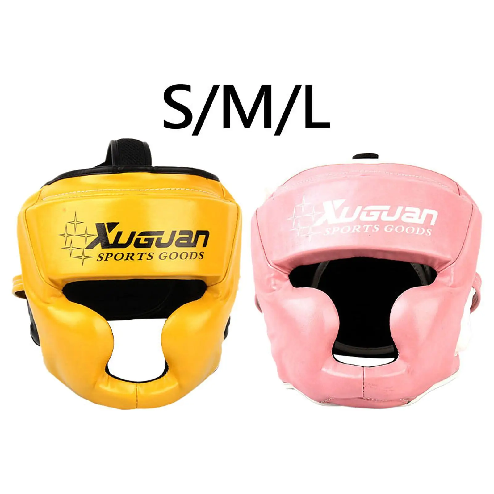 

Boxing Headgear Guard Thicken Adjustable Forehead and Ear Protection Training