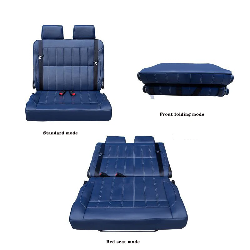 RV Swivel Seat, High-Back Flat Custom Leather Seat Hot Sale GAC V80 Rear Bed Foldable Cushions for RV Camper s