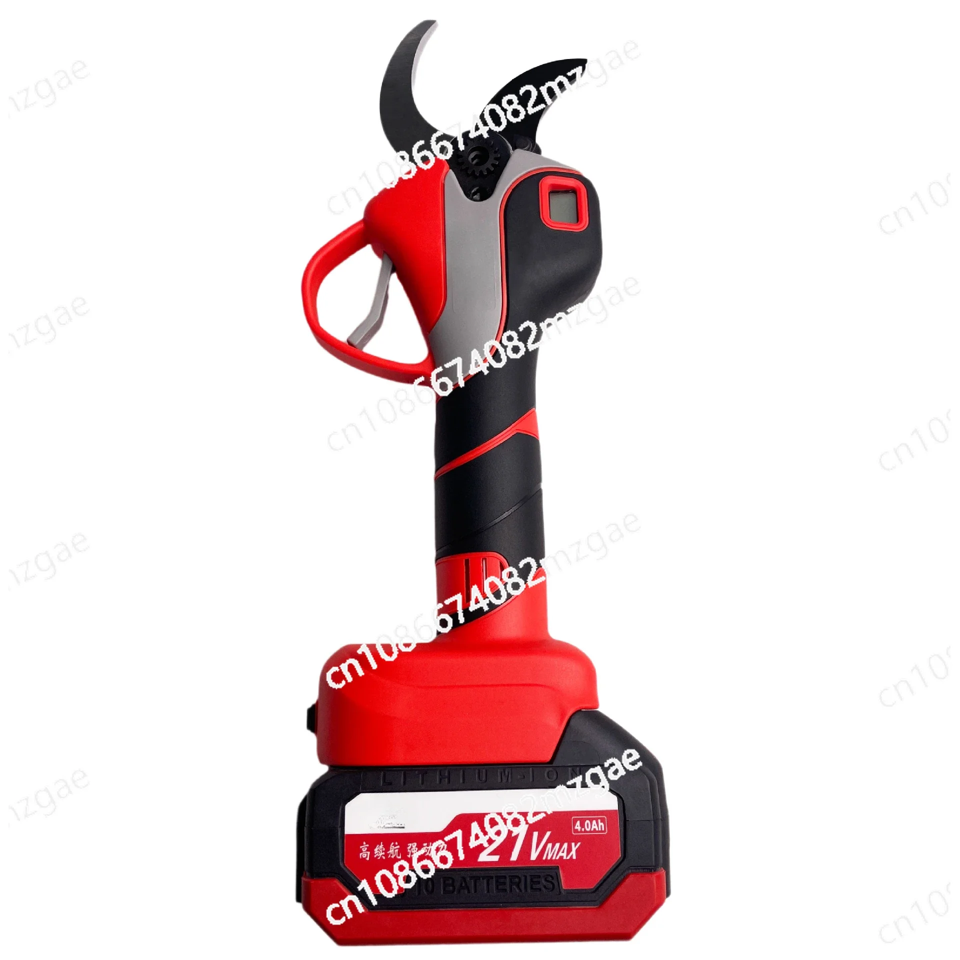 Fruit Garden Electric Scissors Manufacturer Wireless Branch Telescopic Rod Digital Display Lithium Battery Pruning Scissors