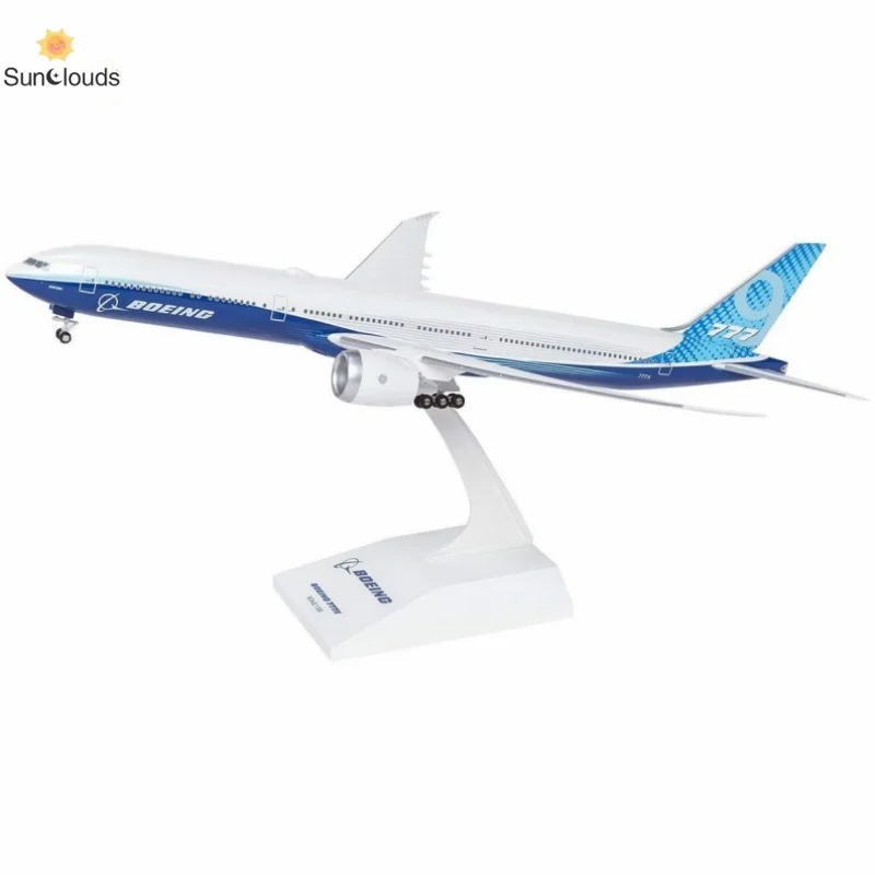 Boeing Unified 777-9 Foldable Wing Tip 1:200 Model Commemorative Pendant for Aircraft Models