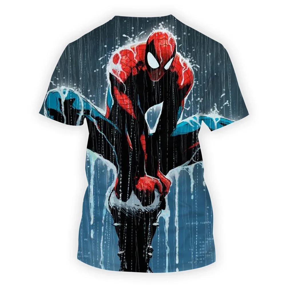 Marvel T-shirt Kids Hulk Superhero 3d T-shirt Male Female Summer Short Sleeve Top T-shirt Female Anime Unisex T-shirt